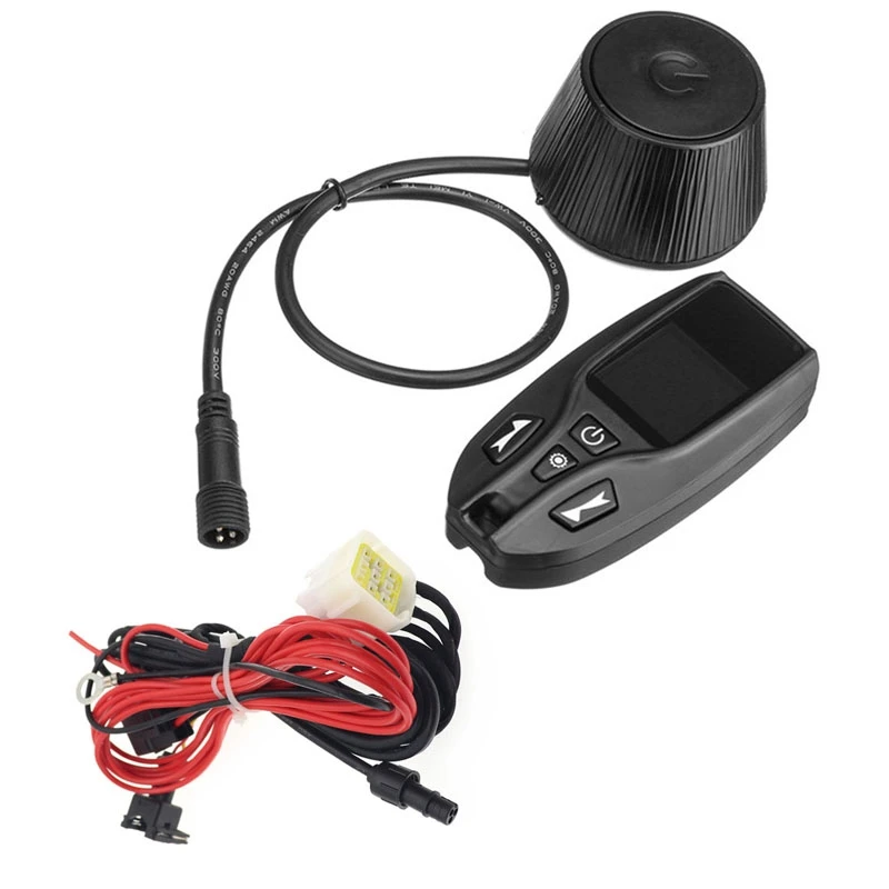 

Автомобильный воздушный обогреватель 12 В 24 В, двухсторонний пульт дистанционного управления, ЖК-монитор, переключатель, парковочный обогреватель, контроллер, термостат для обогревателя + кабель
