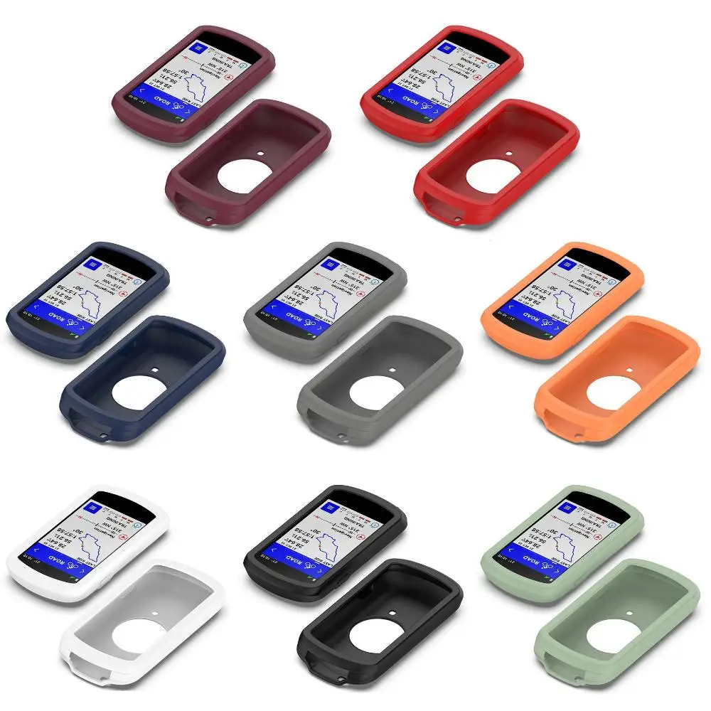 Custodia Protettiva In Silicone Per Garmin Edge 1040 Bicicletta Computer Ciclismo Copertura Protettiva Paraurti Accessori Shell Anti-Collisione