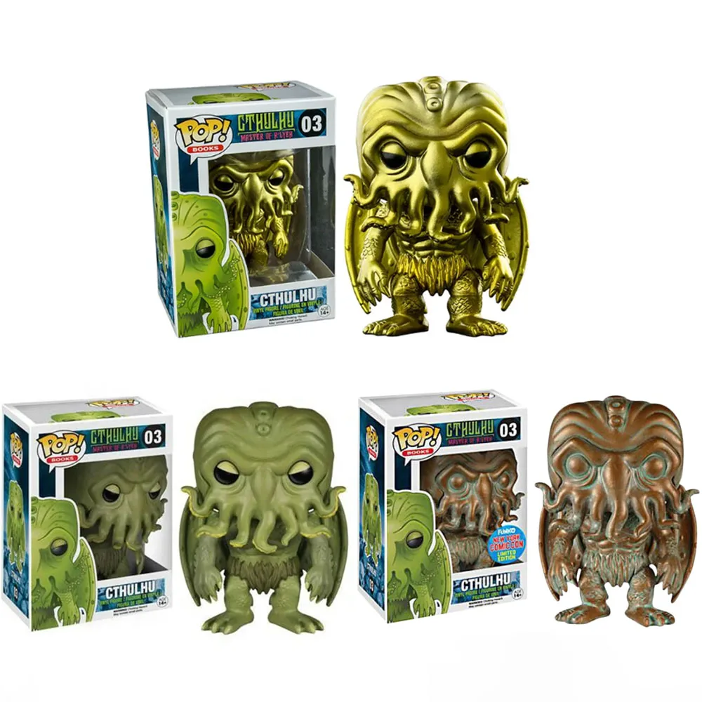 thumbnail image 2 of Funko Pop Master of R'Kyeh Cthulhu #03 Figuras de acción de vinilo Muñecas Juguetes Regalo para niños, 2 of 5