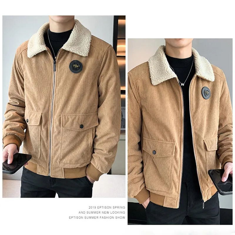 Mens Jackets and Coats Men's Cold Sports Sweat-shirts Bomber Winter Sweat-shirt Oversize Windbreaker Style Clothing Knitted Coat