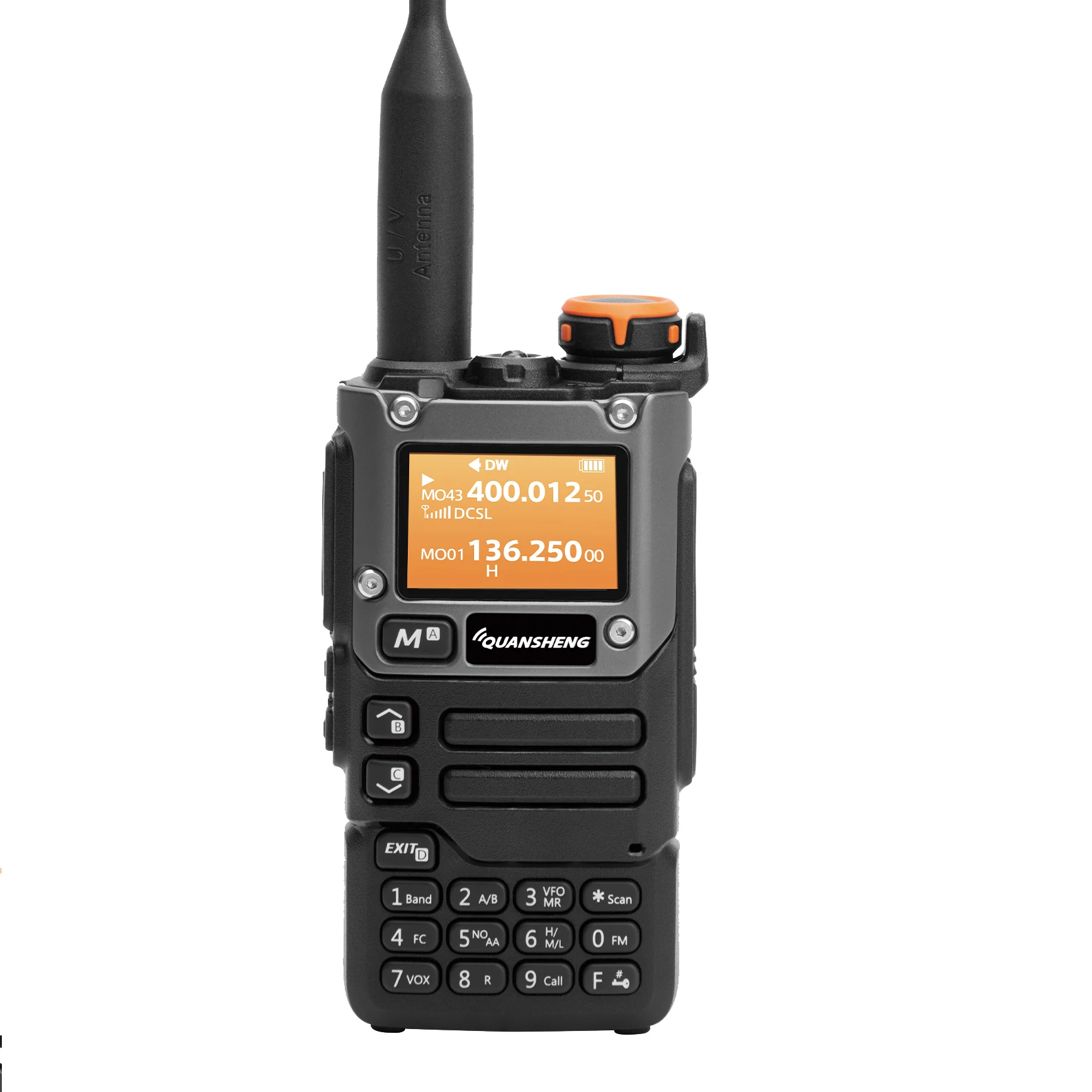 Quansheng UV K58 Vhf Uhf Dual Band 5W Draagbare Tweeweg Radio Walkie ...