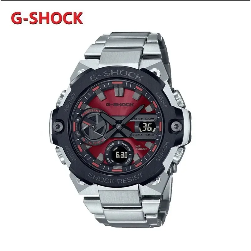 G-SHOCK The Heart of Steel Men Digital  Watch Waterproof 50M Men's Sport Wristwatches Solar Power Luminous Enviormentally Clock сумка на пояс power sport 32 x 8 x 15 cм отд на молнии красная