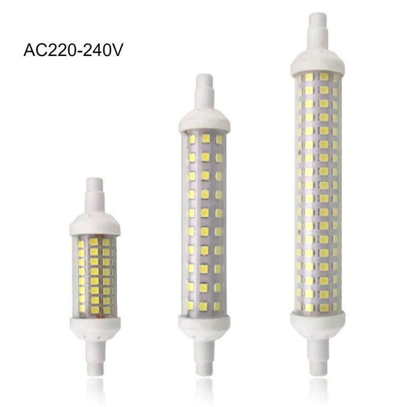 Description Picture 6 of itemR7S Led Lamp J78 J118 AC 220V 110V 2835SMD 64 80 leds 78mm 118mm Spotlight Replace Halogen Floodlight R7S Lamparas No Flicker