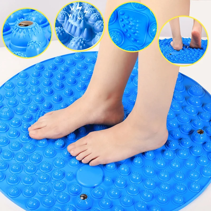 New 37cm Finger Pressure Board Foot Massage Pad Foot Step Through The Meridian Jogging Massage Pad Fitness Pedal