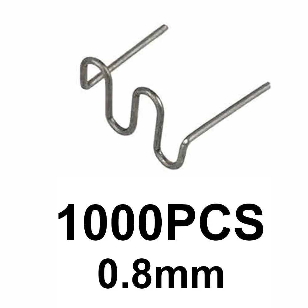 Lot De 500 Agrafes Chaudes (Agrafeuses à Chaud) Métal 0.8mm - Pour Soudure Plastique, Neuf