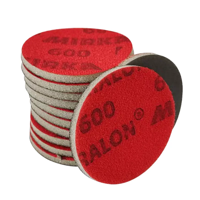 Sandpaper Tools MIRKA Disc Cotton Sandpaper 3 Inch 75mm for Bowling Car Paint Glass And Other Fine Abrasive Polishing Beauty Abrasives sanding discs sandpaper set polish sand paper sandpaper tools mini sandpaper kit sander pads