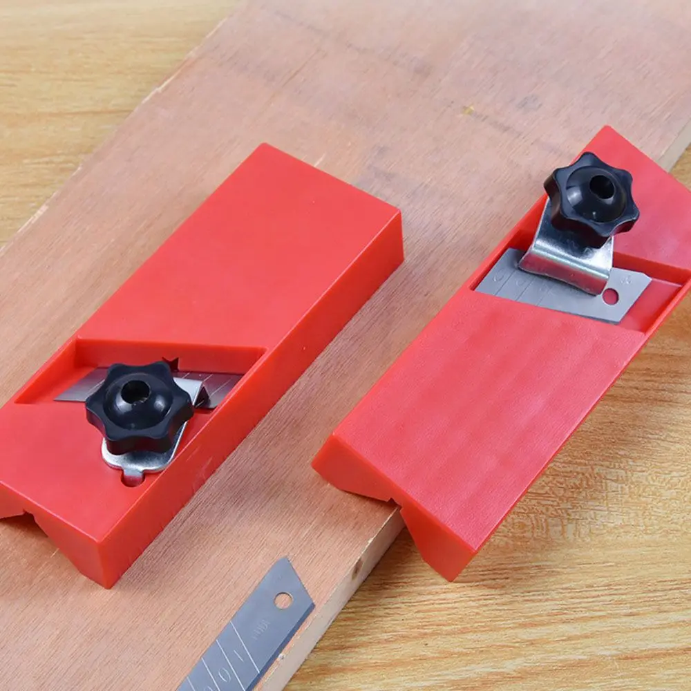 New Push Tool For Fiberboard Carpenter Edge Trimming 45 Degree Bevel Planer Chamfering Planing Tool Woodworking Planer