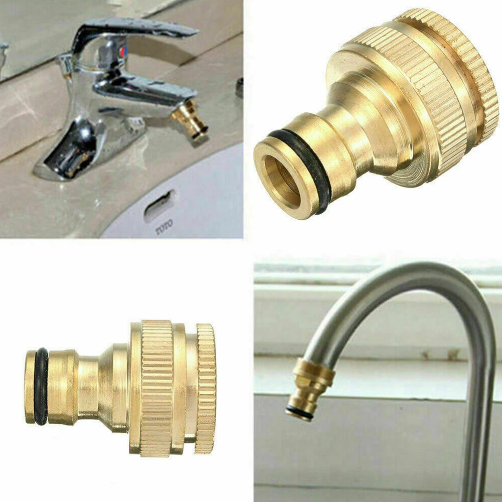 

Durable High Qulity Newest 2022 Brand New Water Pipe Connector Fitting Adaptor 3/4in G3/4 To G1/2 Quick Connector