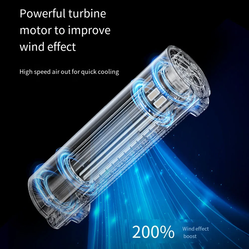 

Car Rear Fan 360 Degree Adjustable 3 Head Air Fan 3 Speeds For Car RV Sedan 5V 2A Back Blowing Turbo Small Fan Car Accessories