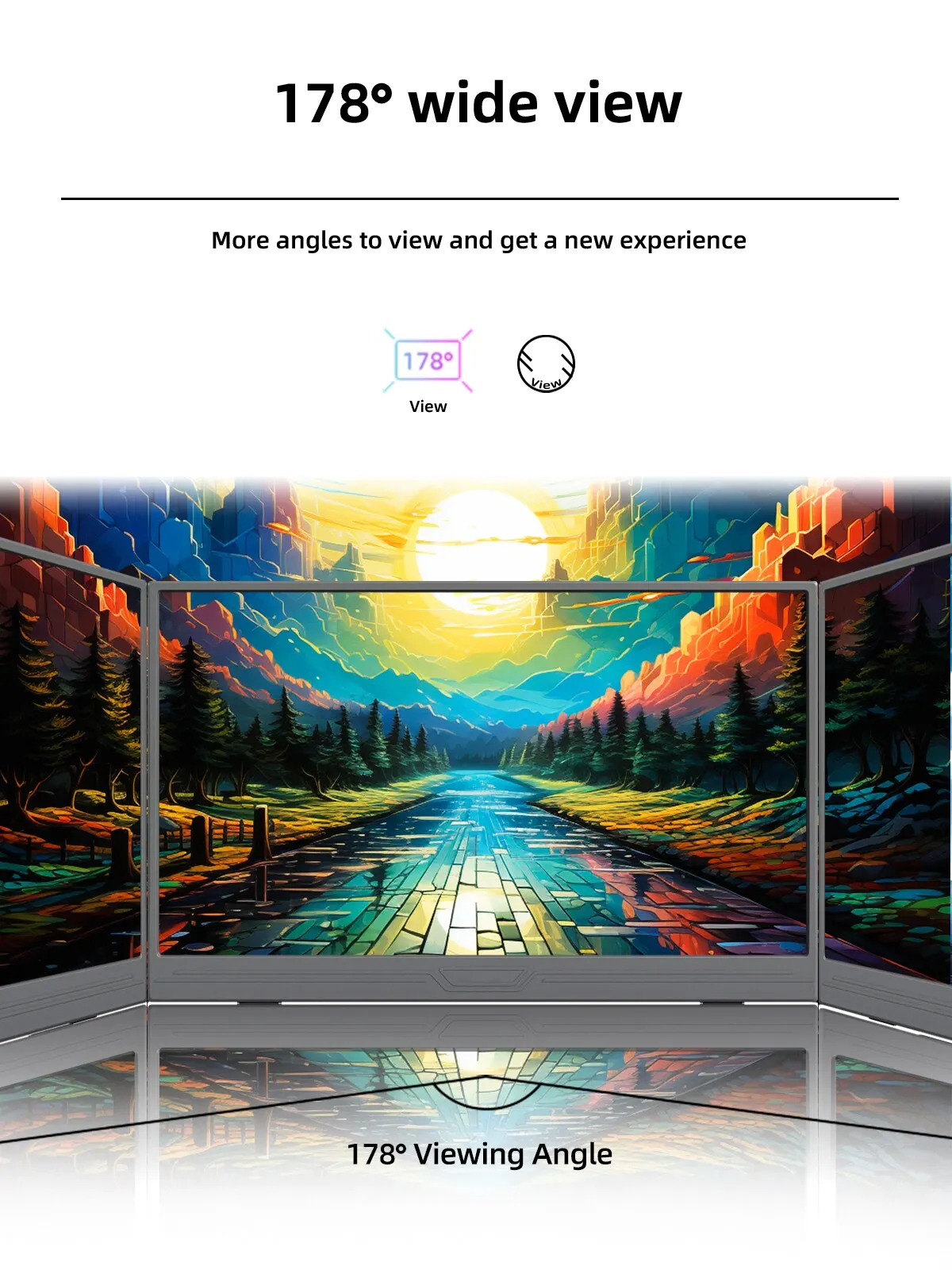 ZSUS 14 ġ ޴  ġ ũ, 1920x1080 HDR ο  Ʈ, XBox PS4/ 5 Switch Loptop ޴ PC ͽټ