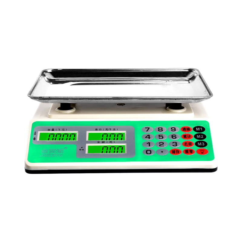 Electronic Price Computing Scale Mputing Commercial Food Meat Produce  Electronic Counting Weight Lb/g/Kg With Large Display - AliExpress