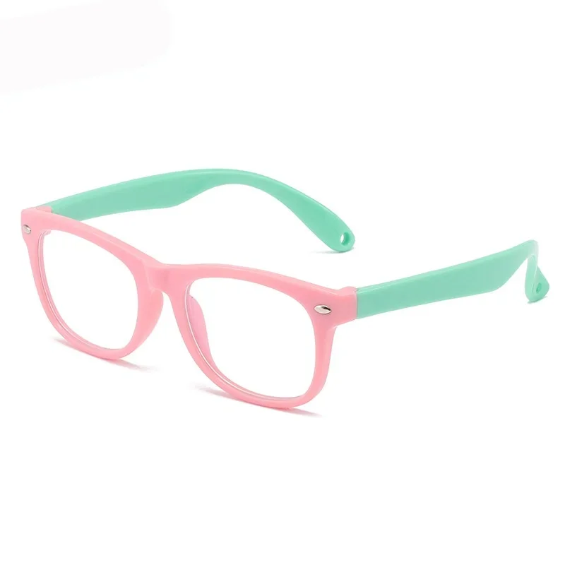 Fashion Children Anti Blue Light Computer Glasses Kids Boy Girl Clear Plain Glasses Children Eyewear Optical Spectacle Eyeglass