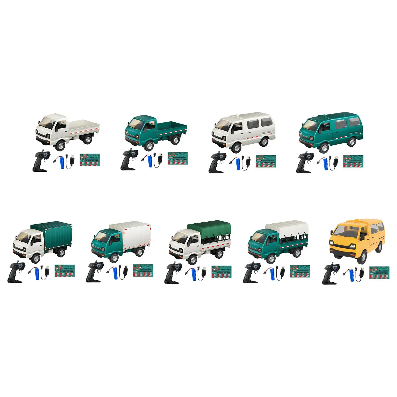 RC Car 1/16 Scale Hobby Grade Model Toy Car Flexible Lightweight Remote Control Car for Home Boys Gift Childrens Day Kids 2