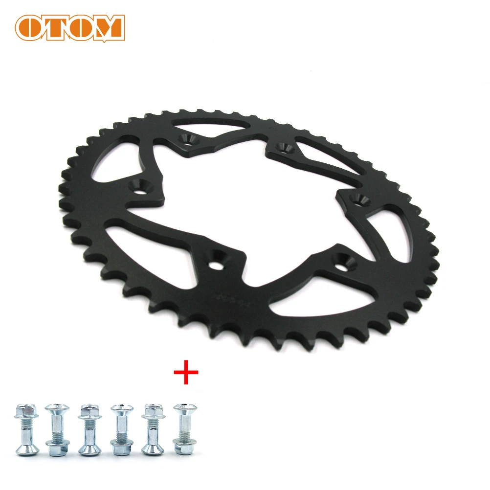 OTOM 520 Chains 51T Motorcycle Rear Sprocket Lightweight Steel Chain Plate For HONDA CR125R CR250R CRF250F CRF450X CRF450R SL230