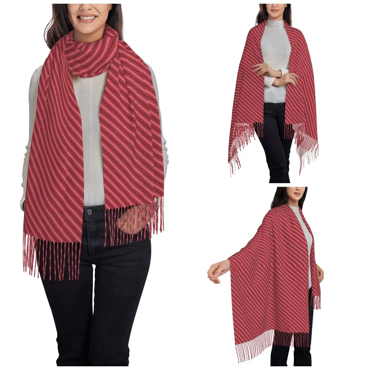 Sou Hiyori Shin Tsukimi YTTD Shawls Wraps for Women Winter Warm Large Soft Scarf Pashminas Shawl Scarves 2