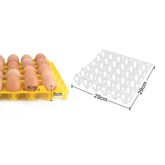 30 Grids Műanyag Tojástartók Hosszú Távolságú Transzfer A Tojáslabók Számára, Akiket Tálca Farm Tojástartályának Kikötésére Szenteltek - Image 4