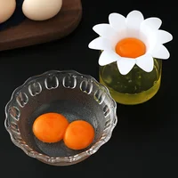 Séparateur de jaune d'œuf, Design floral mignon, Gadgets de cuisine, outils de cuisson, extracteur d'œufs, 1 pièce 4