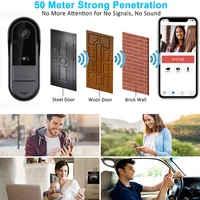 Tuya WiFi Wireless Video Doorbell Camera HD Video Intercom Smart Home Security Protection Night Vision For Home Office - Image 2