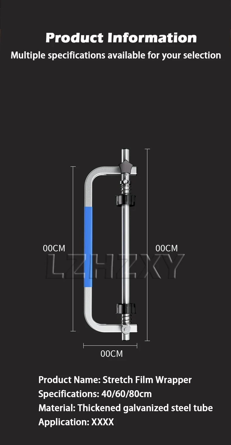 Manual Wrapping Film Packaging Metal Hand Membrane Puller Wrapping Film Packagin