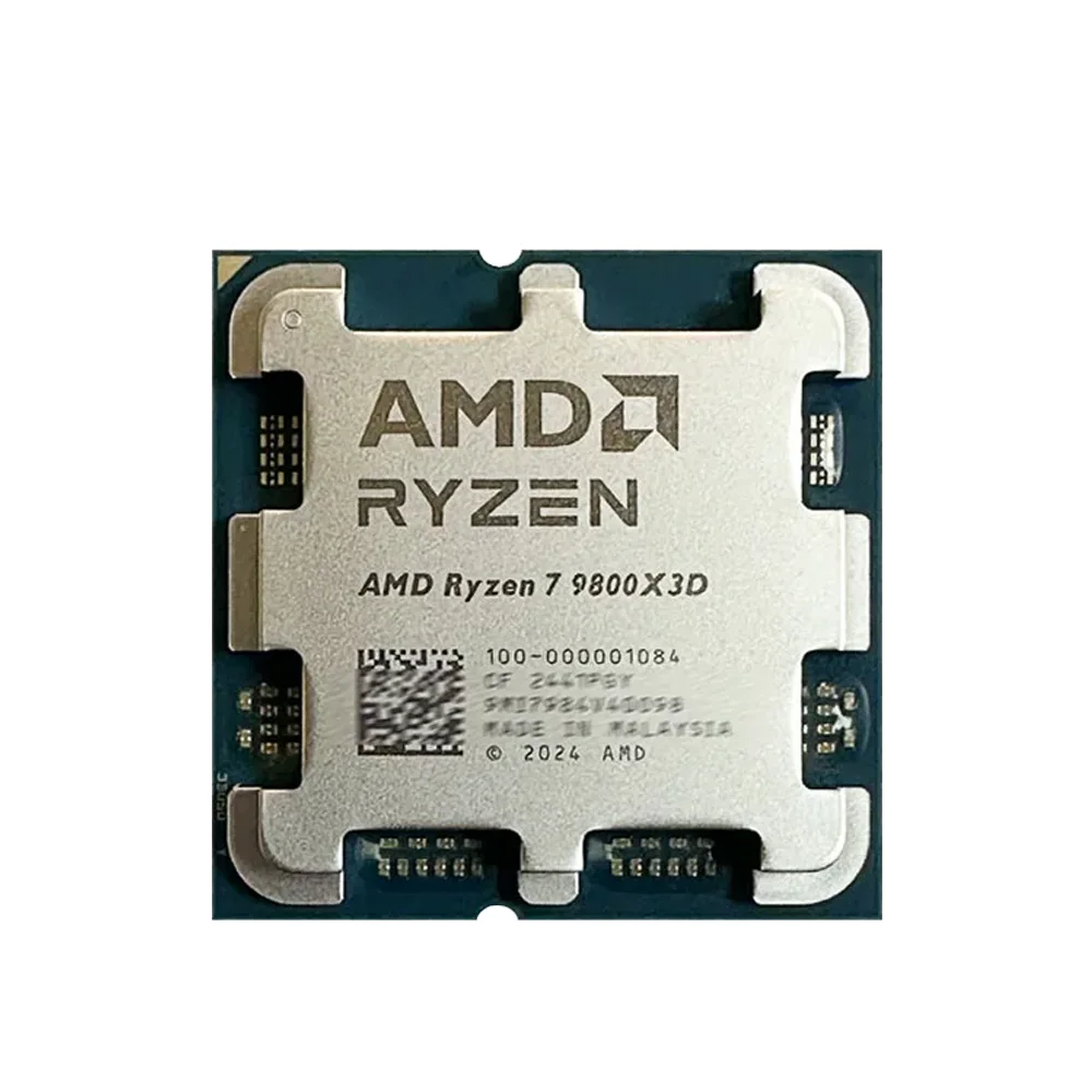 AMD Ryzen 7 9800X3D 8-Core 16-Thread Processor 4.7GHz 120W L3=96M