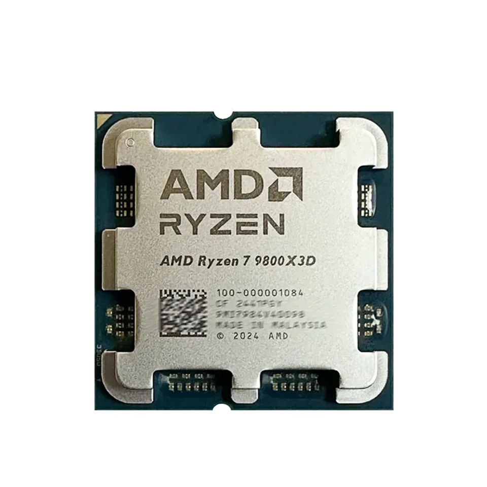 AMD Ryzen 7 9800X3D 8-Core 16-Thread Processor 4.7GHz 120W L3=96M