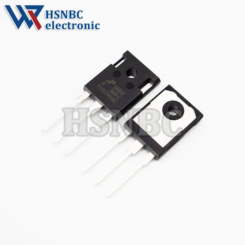 10Pcs/Lot FHA24N90 24N90 FHA24N90A TO-247 900V 24A MOSFET N-channel Power Transistor New Original