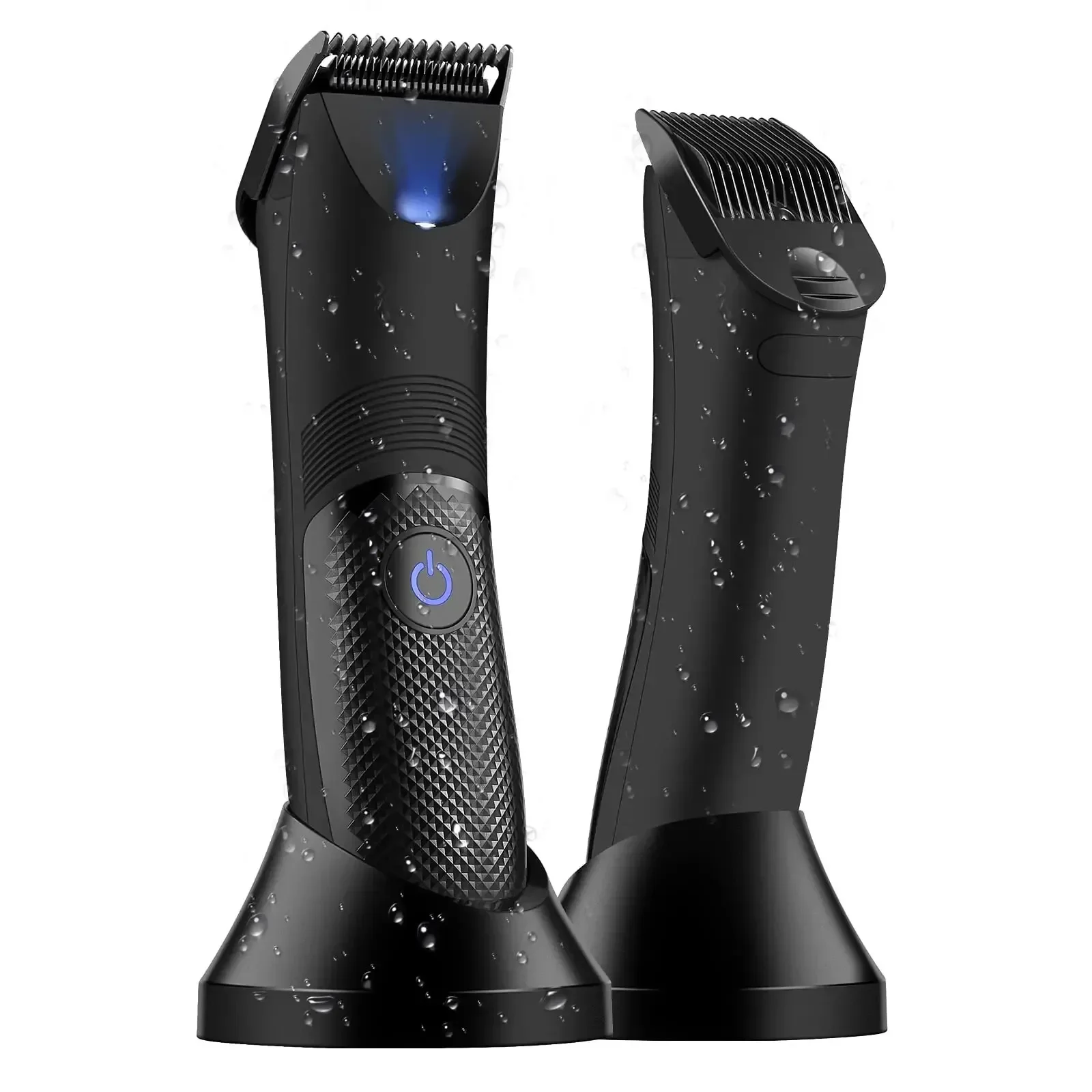 Body Hair Trimmer for Men Electric Groin Hair Trimmer Rechargeable Ball Shaver Groomer Replaceable Ceramic Blade Head Waterproof hair trimmer body trimmer