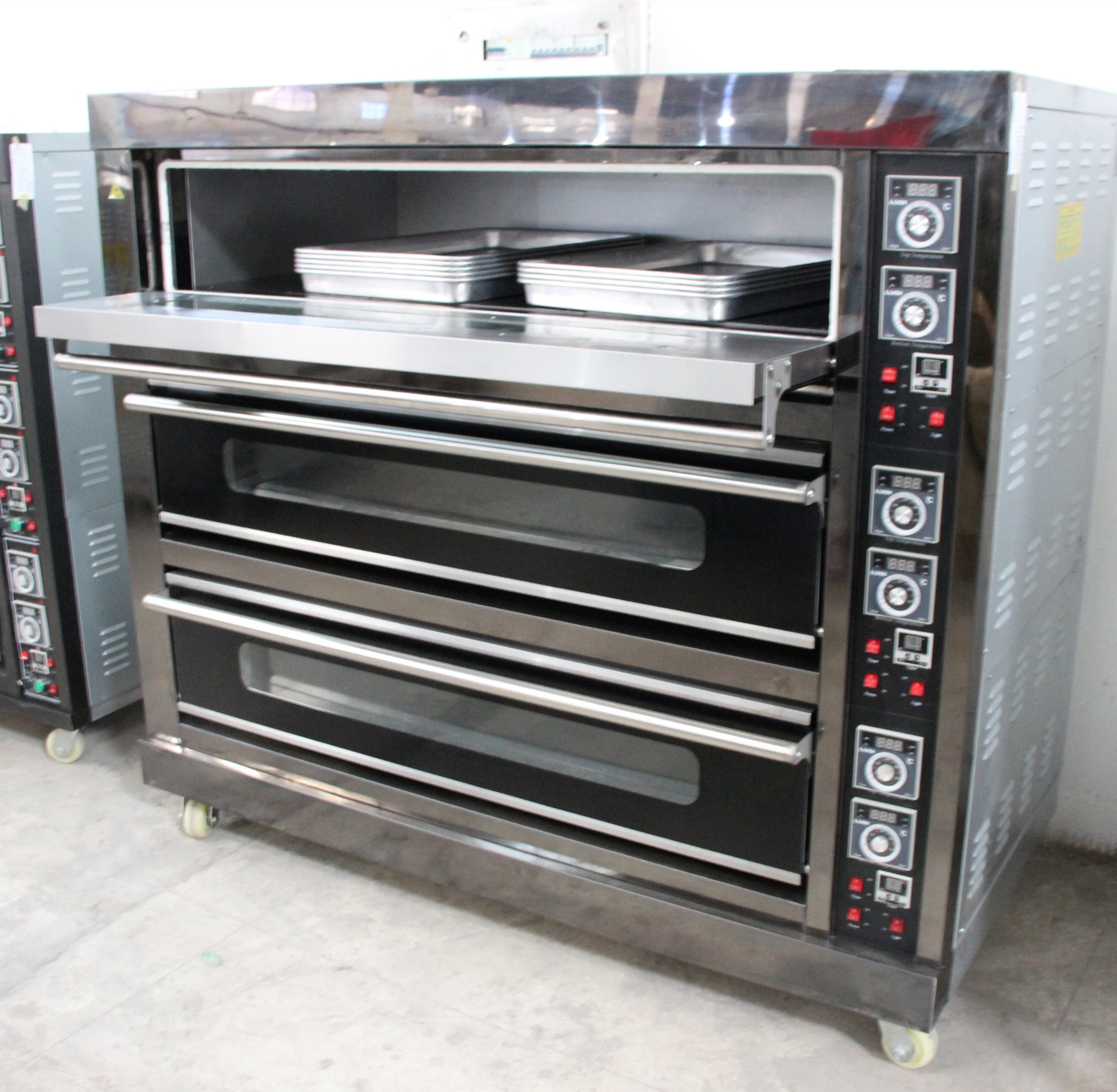 5-5D Commercial Pizza Bread Philippine UK Pastry Cake Electric 5 Deck Oven Bakery Five Trays 5 Layer Price Horno Baking Oven