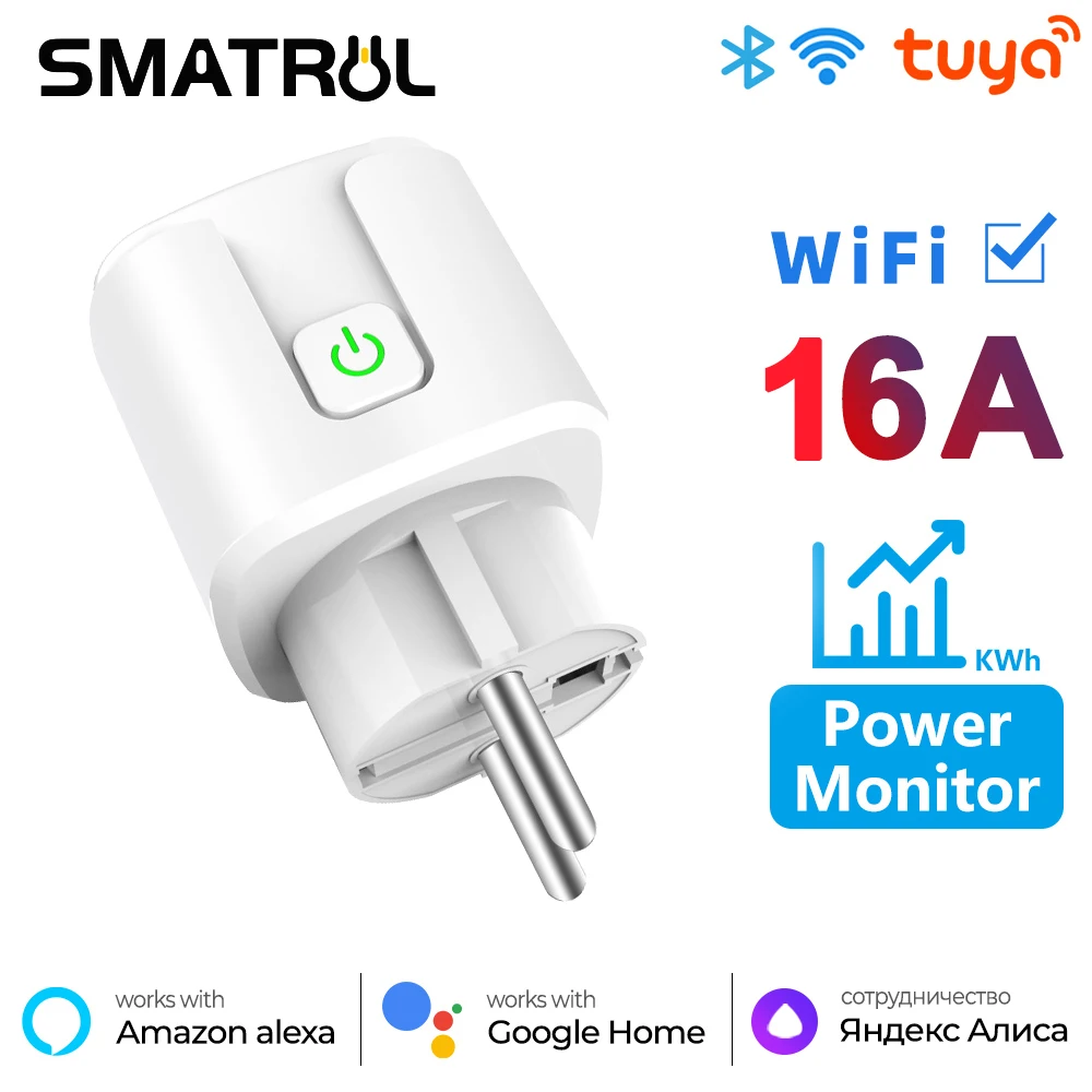Wifi power Plug Energy Saving Remote Control Smart Plug Timer Switch  Programmable Socket Outlet Protector