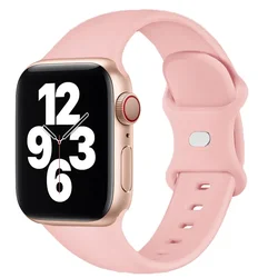 Sport Silicone Strap for Smartwatch - Versatile and Comfortable Wrist Bracelet (Retro rose 19)