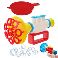 Trumpet Bubble Machine Children Bubble Maker High Output Machine Continuous Stream Bubble Guns Toys Funny Summer Party Favors 1