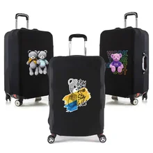

Traveling Luggage Protective Cover,for 18-28 Inch New Bear Print Travel Accessory Suitcase Luggage Case Thicker Anti-Dust Covers