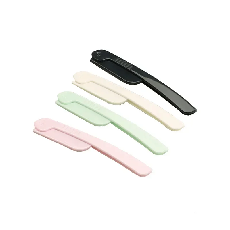 1PC Disposable Microblading Safe Folding Women Face Shaver Eyebrow Trimmer Blade Anti-Scratch Razor Makeup Tools 5