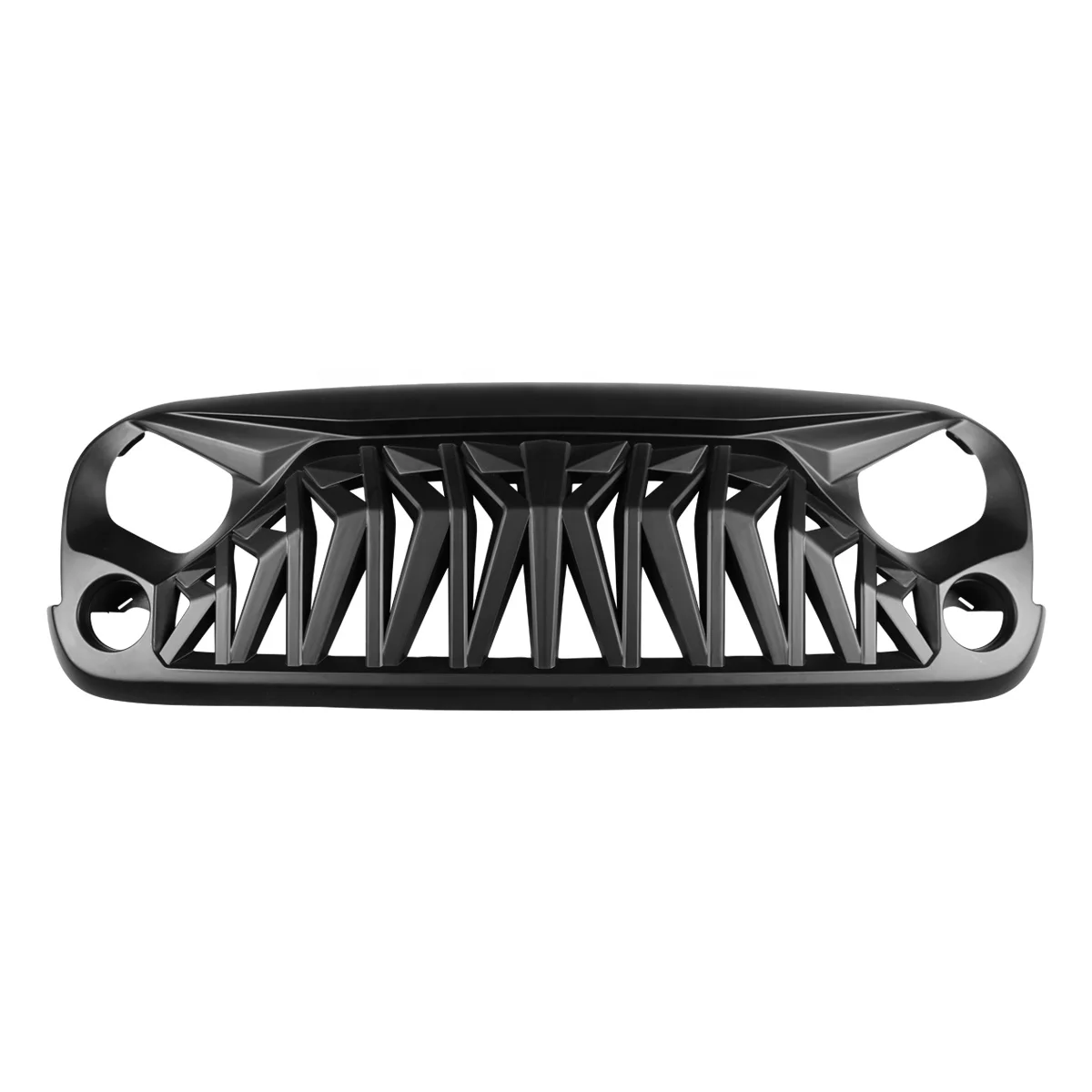 

Factory Price Shark OEM Style Grille FOR Wrangler JK bumper 2007-2018 ABS