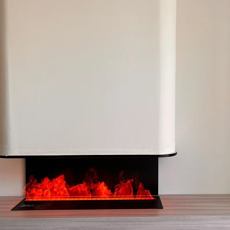 

Multi Color Flame Led Indoor Decor 3d Water Steam Electric Fireplace 50 Inches Wall Mounted Atomization Vapor Fireplace