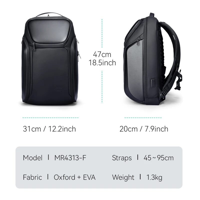 Mark Ryden Men's Backpacks Travel Backpack Charging Port Backpacks Technology Style 3