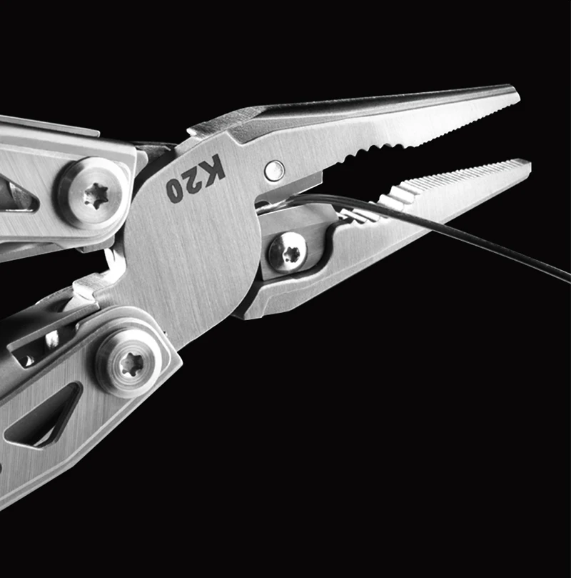 Gadgetoo Huohou K20 20-In-1 Multi Tool Pocket Folding Knife Pliers Scissors Saw Screwdriver Outdoor Survival Multi-Functional Hand Tool