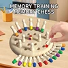 Preschool CHILDREN'S Puzzle Memory Chess Toys, Baby Brain Memory Exercise, Focus Training, Parent-child Games Chess Games 1