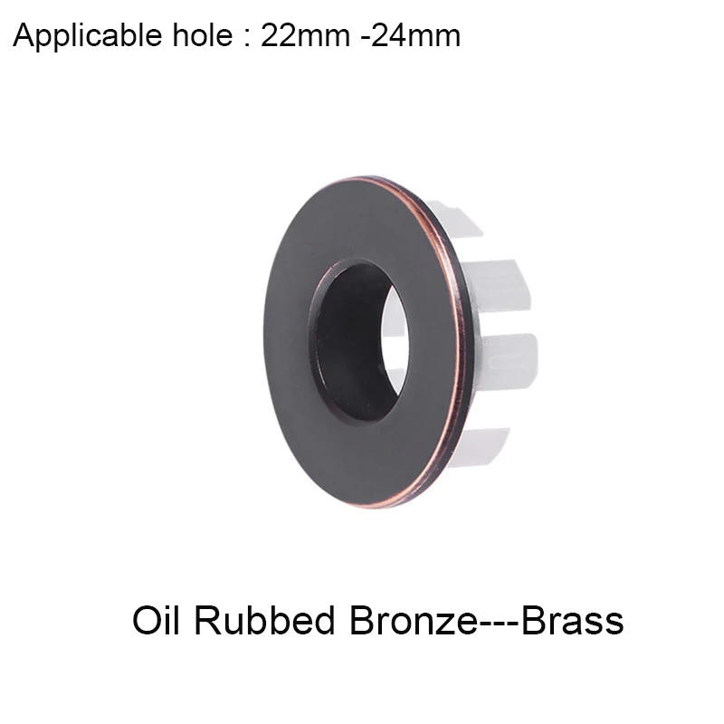 The Brass Material Overflow Hole Installed In The Washbasin Which Is Easy To Replace And Will Not Rust