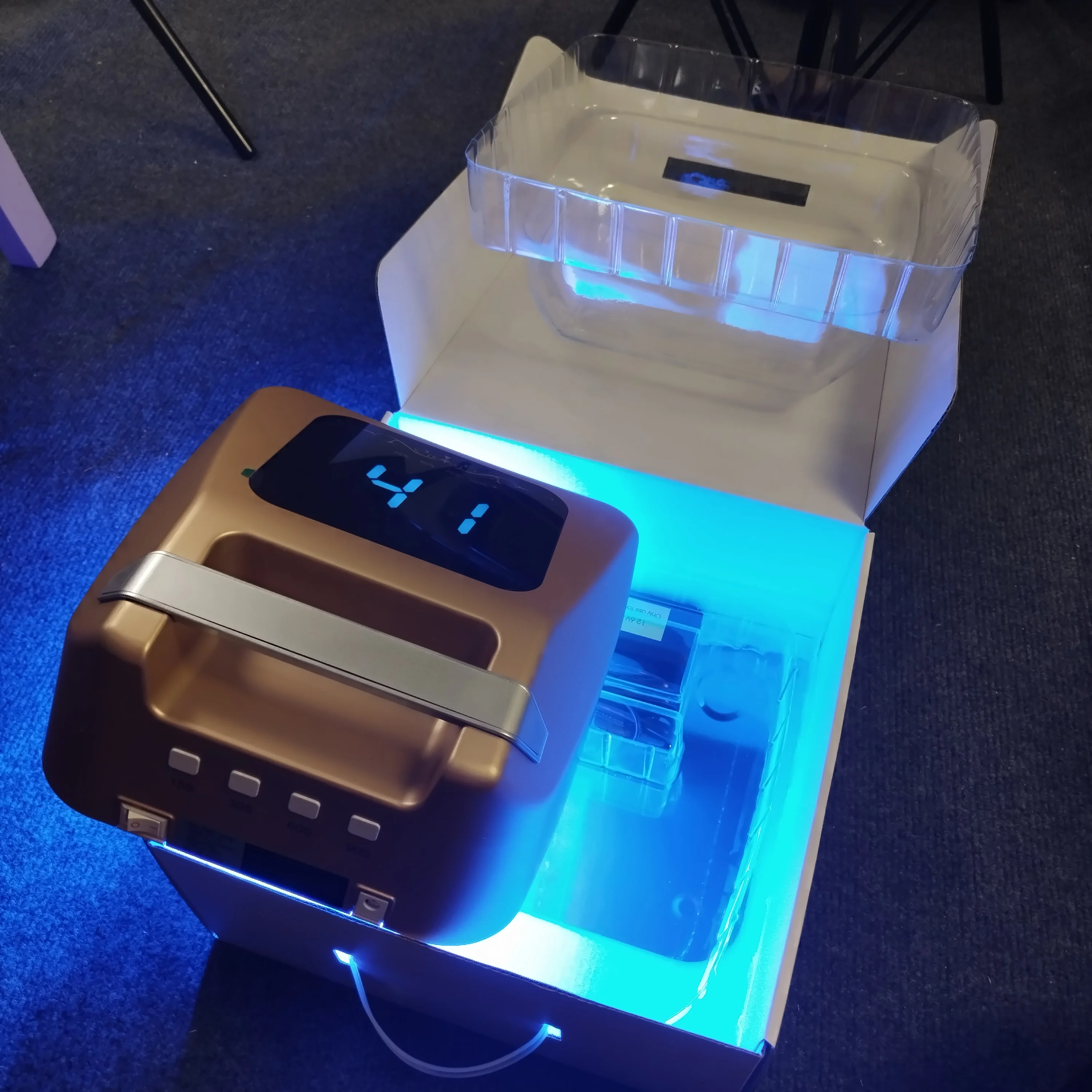 2PCS Proffesional Salon Cordless Nail Light 4 Timing Phototherapy Lamp Automatic Induction Nail Glue Dryer Dedicated Manicure 5