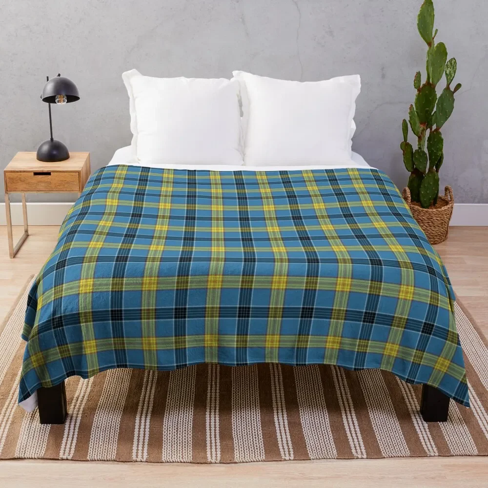 

Clan Laing Tartan Throw Blanket Plaid Soft Flannels Blankets