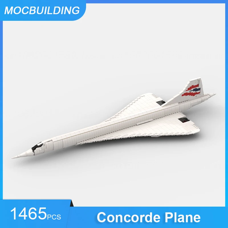 

Конструктор MOC, модель самолета, масштаб 1:80, строительные блоки, коллекция пассажирских самолетов, демонстрационные игрушки, подарки, 1465 шт.