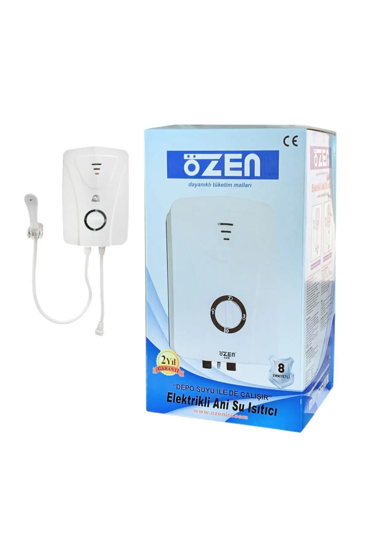 Electric Water Heater 80 Liters 8 Safety Instant Water Heater Geyser  Bathroom Kitchen A+ Energy - AliExpress