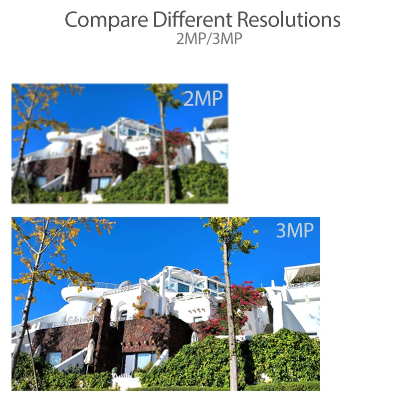 8mp Camera Resolution 2mp Vs 3mp Poe Waterproof 3mp Bullet Ip