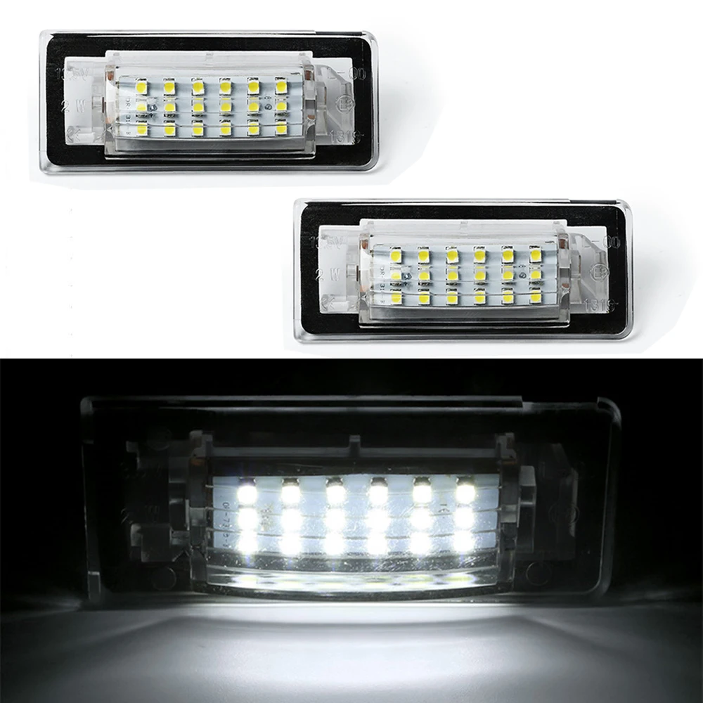 2 Pz Led Targa Luci Per Audi Tt 8N Mk1 Audi Tt Roadster 8 N9 Audi Tt Coupe 8 N3 Numero Lampade Accessori Auto
