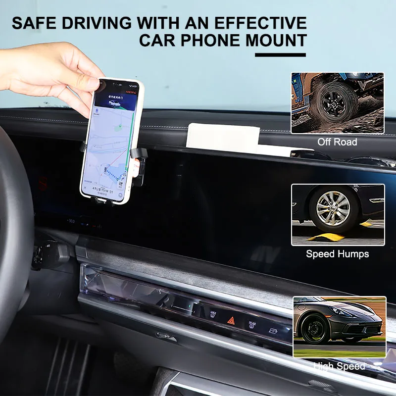 

Для BMW 7 серии G70 23-24 ABS автомобильный навигационный экран коробка для хранения сотовый телефон GPS-навигация кронштейн автомобильные аксессуары (14,9 дюйма)