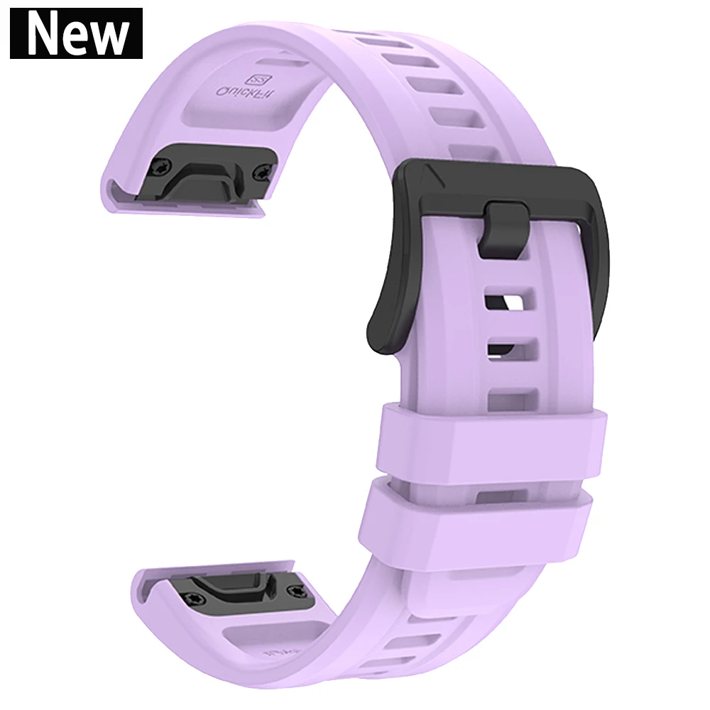 Durable QuickFit Silicone Watch Strap - 26mm/22mm