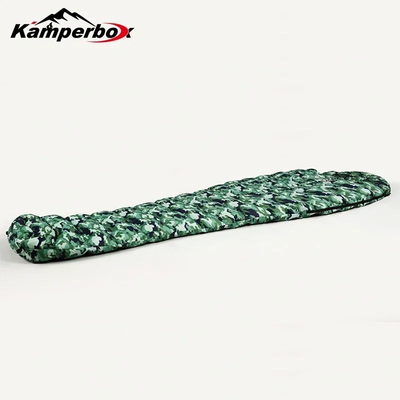 Sleeping Bag Kamperbox Camouflage Sleeping Bag 3 Season Ultralight Sleeping Bag Camping Equipment