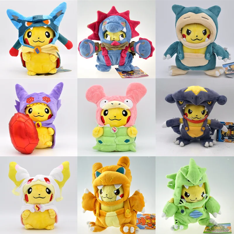 pikachu tyranitar plush