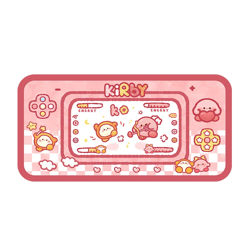 창의적인 게임 콘솔 Kabi 마우스 패드, 게이밍 키보드 패드, 핸드헬드 사무실, 여아, 소년, 가정용, 특대 손목 패드